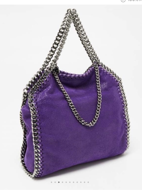 Stella McCartney Handbags - Stella McCartney Purple Mini Falabella